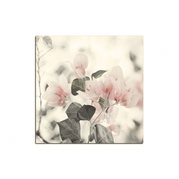 Obraz na plátně - Papírové květiny - čtverec